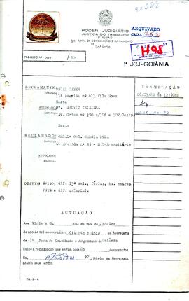 Reclamação Trabalhista 202/1982