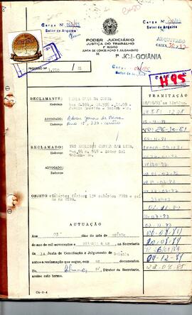 Reclamação Trabalhista 1710/1981