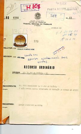 Reclamação Trabalhista 176/1983