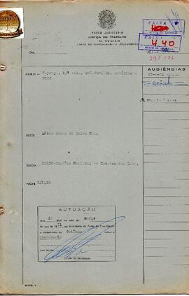 Reclamação Trabalhista 298/1971