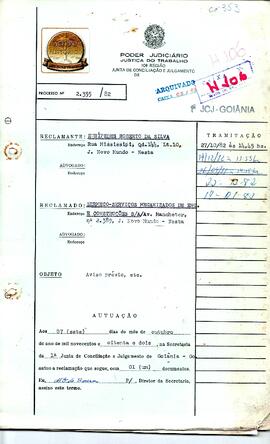 Reclamação Trabalhista 2355/1982