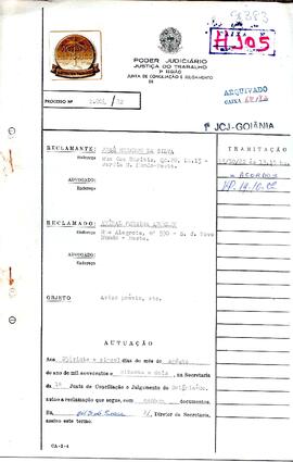 Reclamação Trabalhista 2004/1982