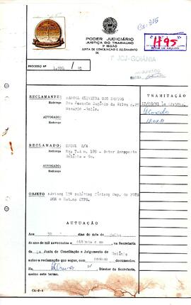 Reclamação Trabalhista 1694/1981