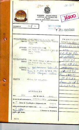 Reclamação Trabalhista 861/1982