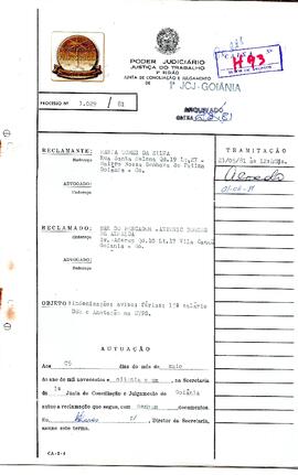 Reclamação Trabalhista 1029/1981