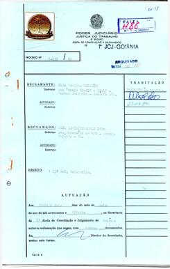 Reclamação Trabalhista 1111/1980
