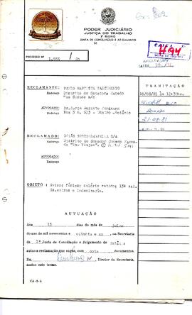 Reclamação Trabalhista 1555/1981