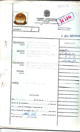 Reclamação Trabalhista 3216/1983