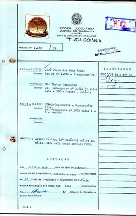 Reclamação Trabalhista 1682/1979
