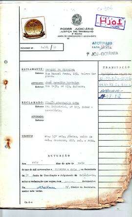 Reclamação Trabalhista 1184 /1982