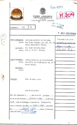 Reclamação Trabalhista 193/1983