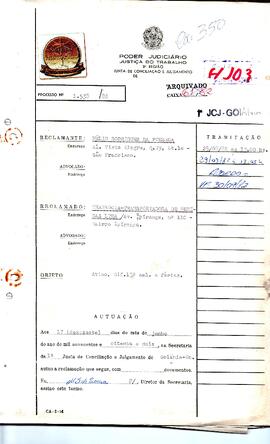 Reclamação Trabalhista 1538/1982