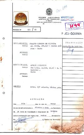 Reclamação Trabalhista 565/1982