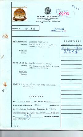 Reclamação Trabalhista 658/1980