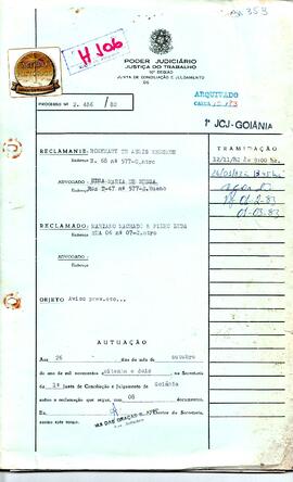 Reclamação Trabalhista 2486/1982
