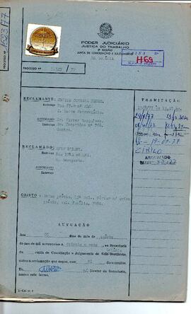 Reclamação Trabalhista 1523/1977