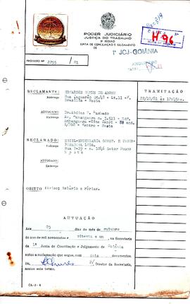 Reclamação Trabalhista 2255/1981