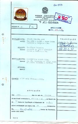 Reclamação Trabalhista 65/1981