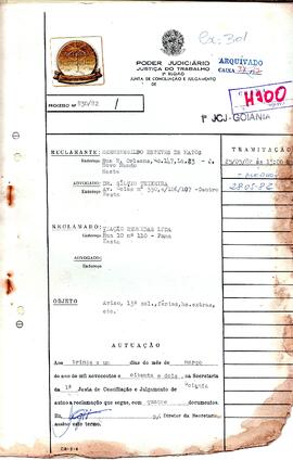 Reclamação Trabalhista 830/1982
