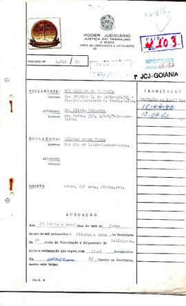 Reclamação Trabalhista 1610/1982
