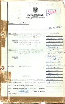 Reclamação Trabalhista 3330/1983