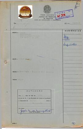 Reclamação Trabalhista 396/1969