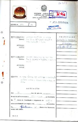 Reclamação Trabalhista 2662/1981
