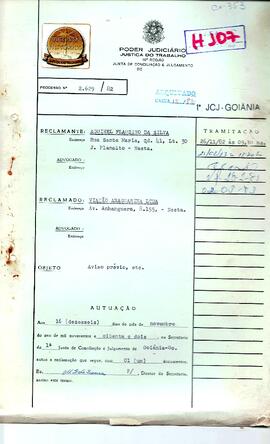 Reclamação Trabalhista 2629/1982