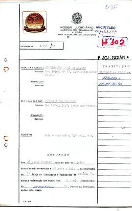Reclamação Trabalhista 1798/1982