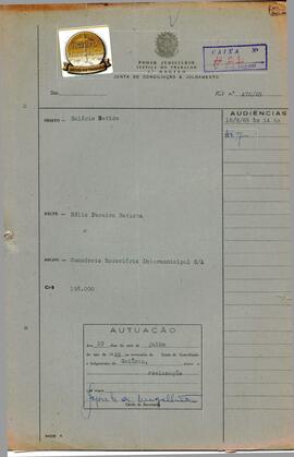 Reclamação Trabalhista 470/1965