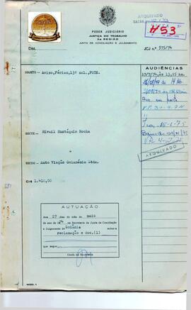 Reclamação Trabalhista 575/1974