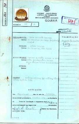 Reclamação Trabalhista 260/1978