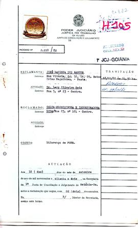 Reclamação Trabalhista 2118/1982