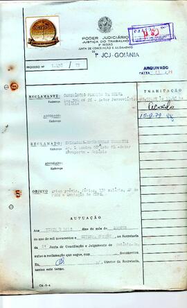 Reclamação Trabalhista 1438/1979