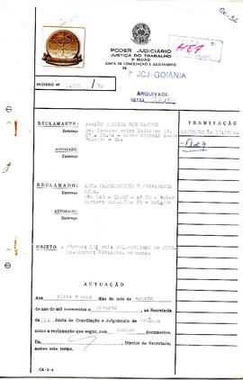 Reclamação Trabalhista 1753/1980