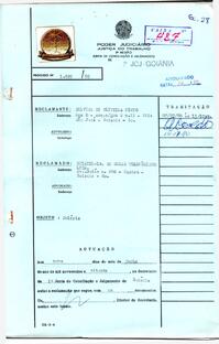 Reclamação Trabalhista 1226/1980