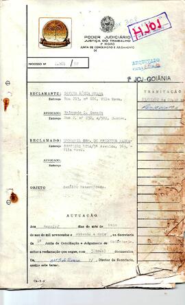 Reclamação Trabalhista 1281/1982