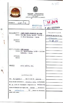 Reclamação Trabalhista 2318/1982