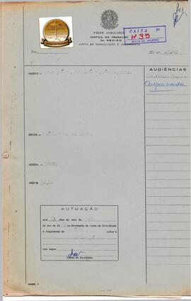 Reclamação Trabalhista 431/1969