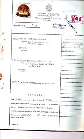 Reclamação Trabalhista 105/1982