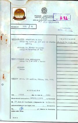 Reclamação Trabalhista 1033/1979