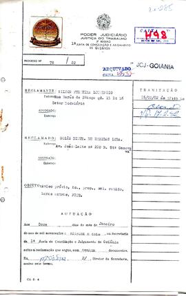 Reclamação Trabalhista 78/1982