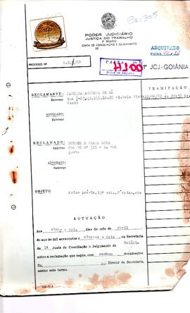 Reclamação Trabalhista 1045/1982
