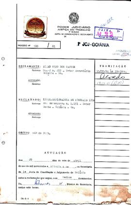 Reclamação Trabalhista 989/1981