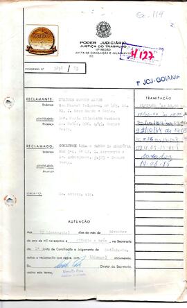 Reclamação Trabalhista 3258/1983