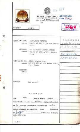 Reclamação Trabalhista 646/1982