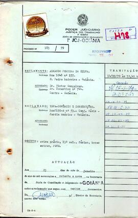 Reclamação Trabalhista 183/1979