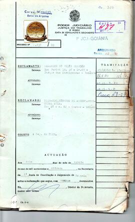 Reclamação Trabalhista 1638/1980