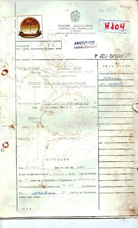 Reclamação Trabalhista 1684/1982