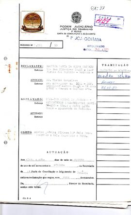 Reclamação Trabalhista 1763/1980